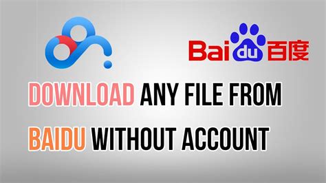 How to download from baidu without client